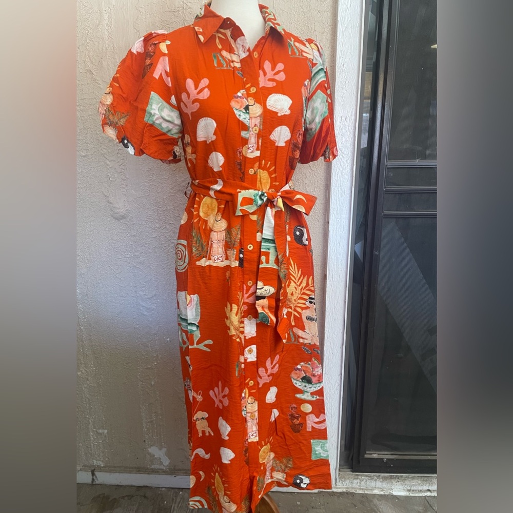 Jodifl Summer Print Dress - Picture 2 of 7